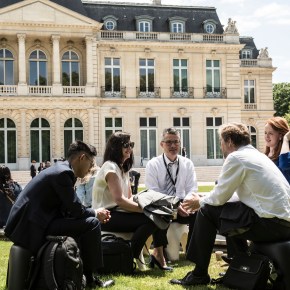 Charles gave a seminar at the OECD in&nbsp;Paris
