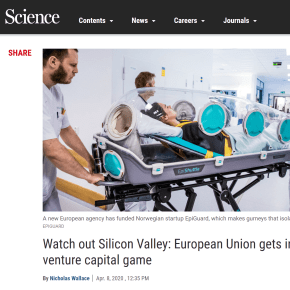 Interview in Science&nbsp;Magazine